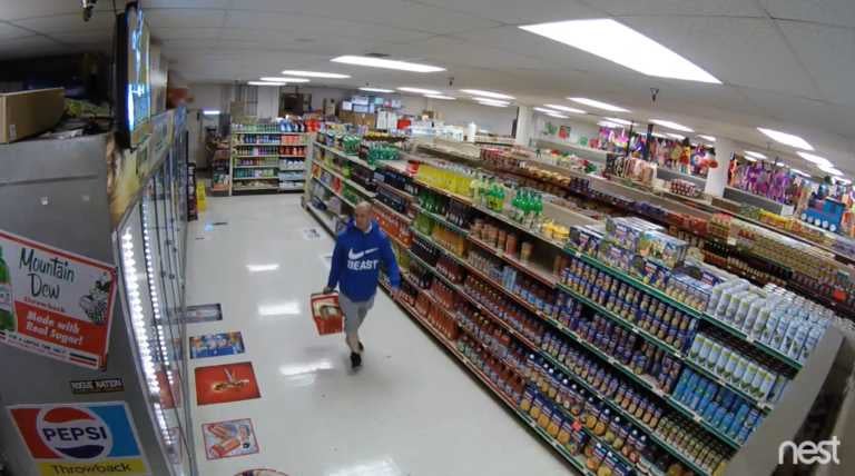 Security Cam Caught Alleged Shoplifter Stealing Groceries — But Store Owners Reaction Is