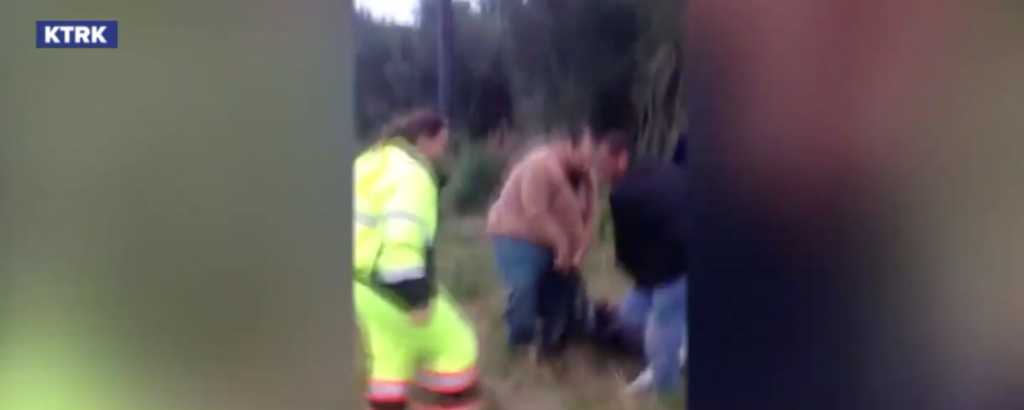 Good Samaritans Seen on Video Saving Man from Burning Car – Faithwire