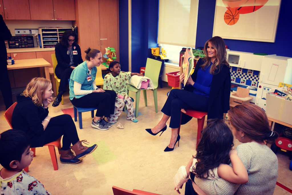 Credit: Melania Trump via Twitter