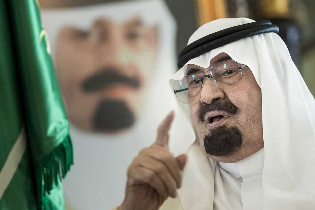 Saudi King Abdullah bin Abdulaziz al-Saud (Photo credit should read BRENDAN SMIALOWSKI/AFP/Getty Images)