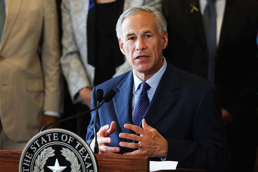 Texas Governor Greg Abbott (Photo by Spencer Platt/Getty Images)