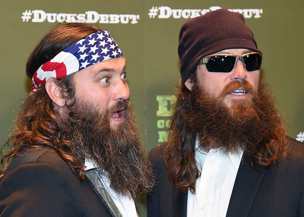 TV personalities Willie Robertson (L) and Jase Robertson (Ethan Miller/Getty Images)