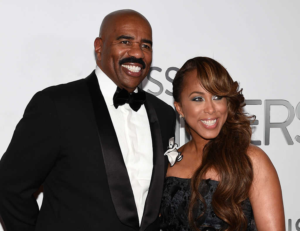 TV personality and host Steve Harvey and his wife Marjorie Harvey (Ethan Miller/Getty Images)