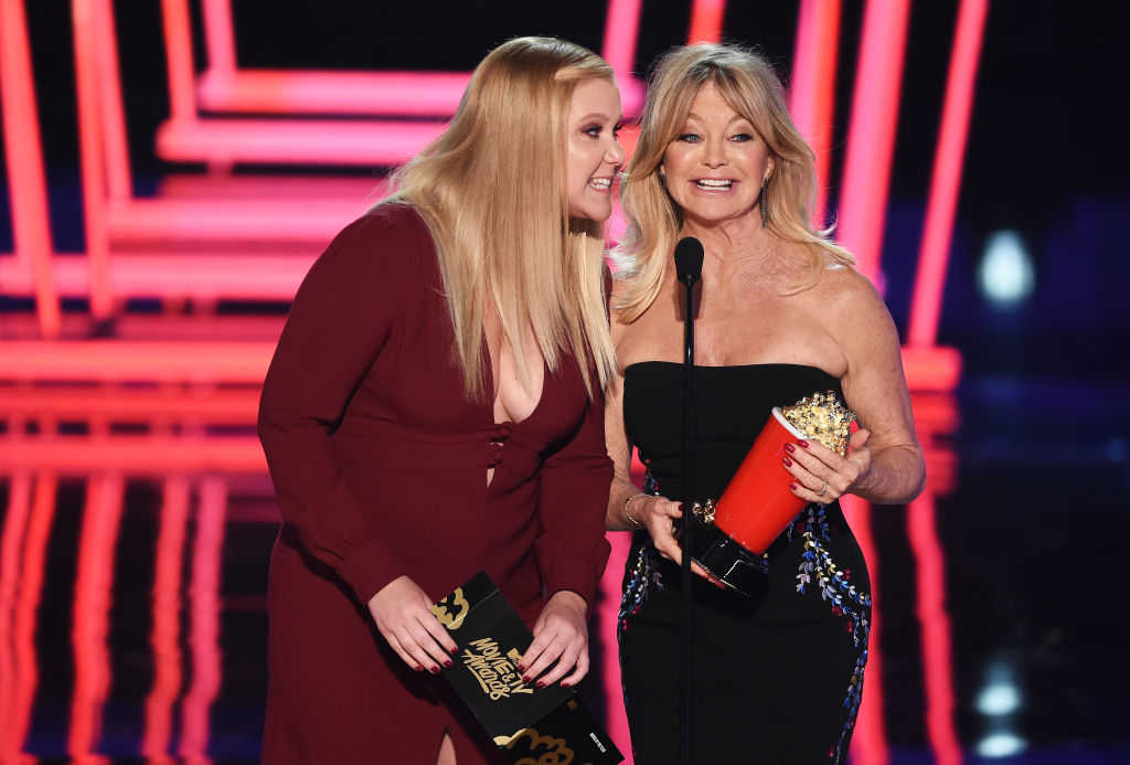 Actors Amy Schumer and Goldie Hawn (Kevin Winter/Getty Images)