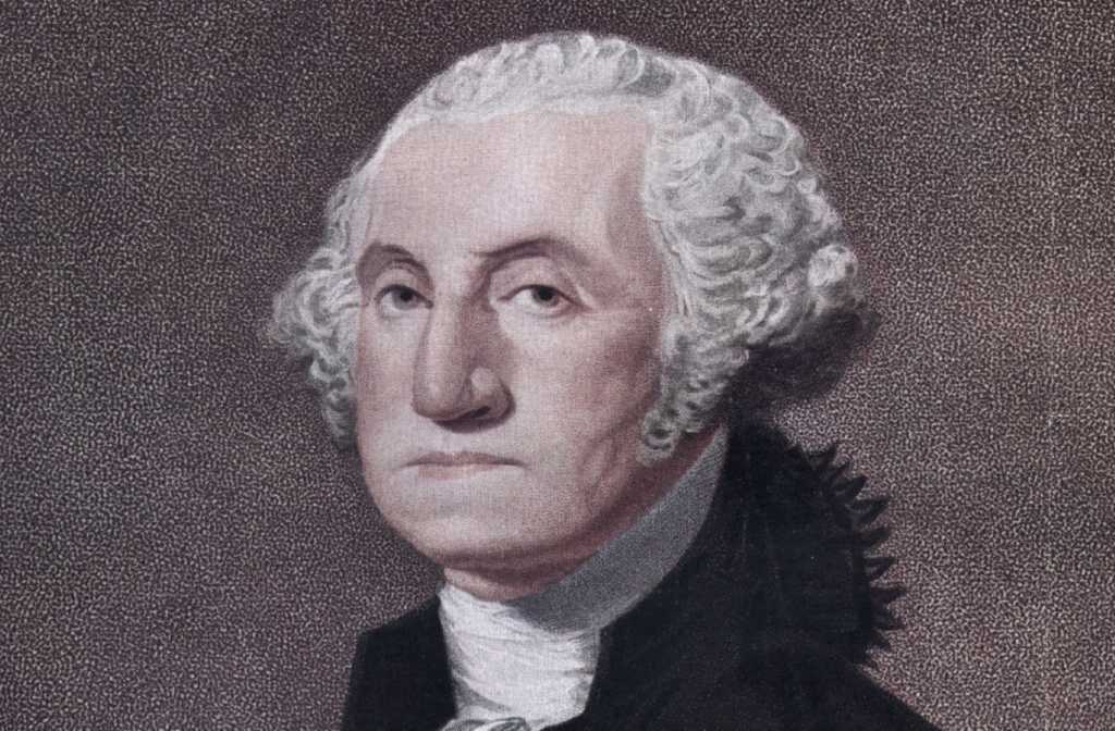 George Washington, the 1st President of the United States of America. Original Publication: From the engraving by W Nutter, after CG Stuart. (Photo by Hulton Archive/Getty Images)