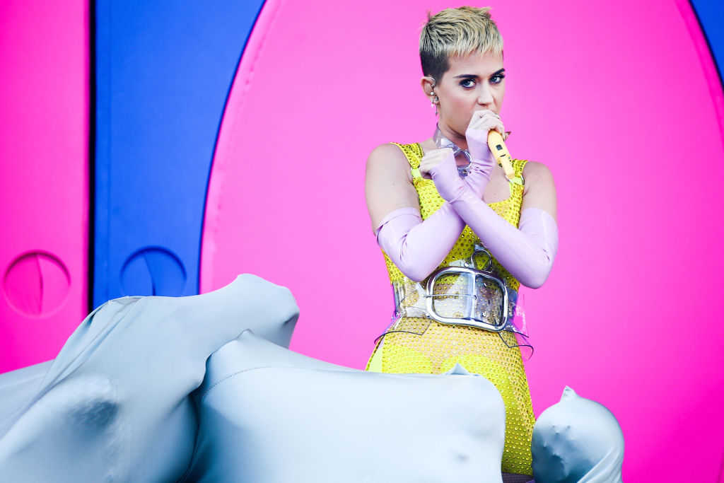 Katy Perry performs onstage during 102.7 KIIS FM's 2017 Wango Tango at StubHub Center on May 13, 2017 in Carson, California. (Rich Fury/Getty Images)