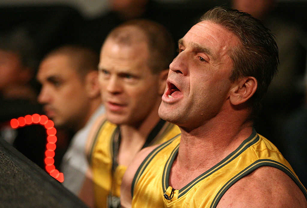 Ken Shamrock (Ross Dettman/Getty Images for IFL)