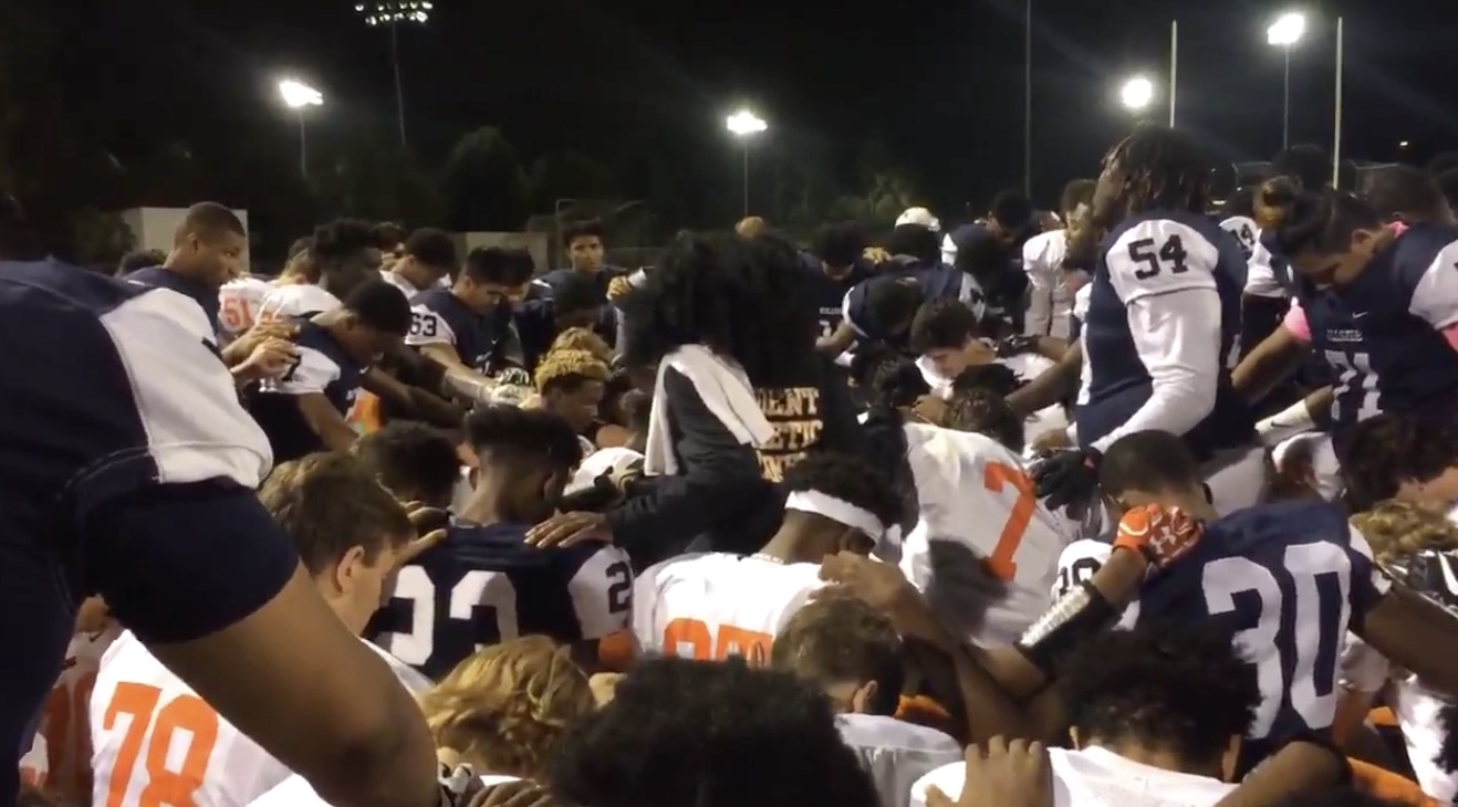 ‘Life is Bigger Than Football’ The Incredibly Powerful Moment Two