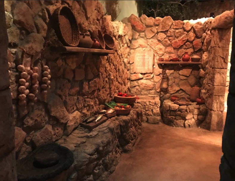 One of the scenes presented inside the Museum of the Bible that shows what life in Nazareth was like (Faithwire)