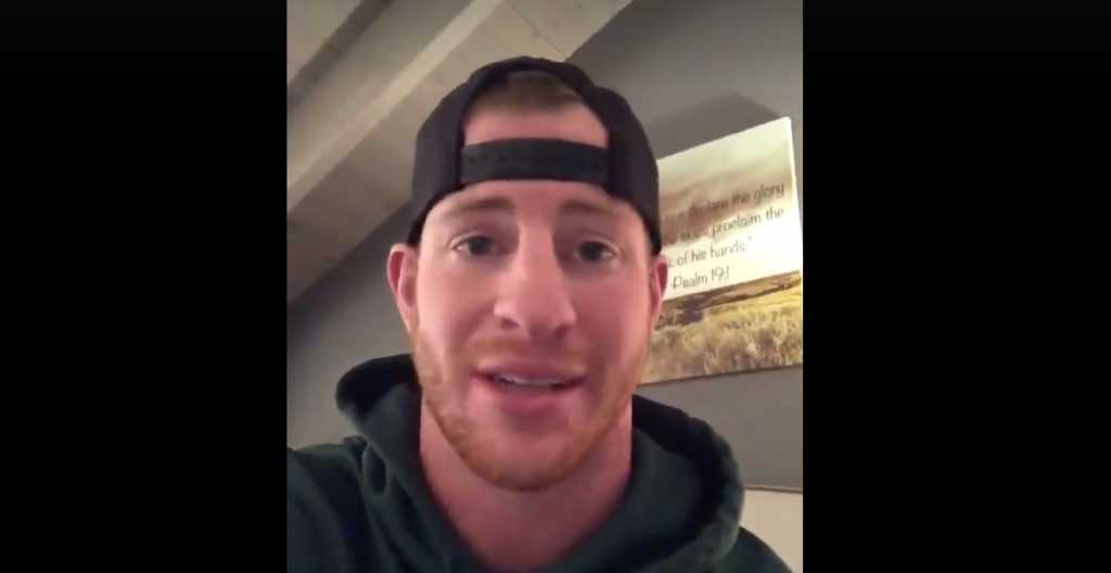 Facebook/Carson Wentz