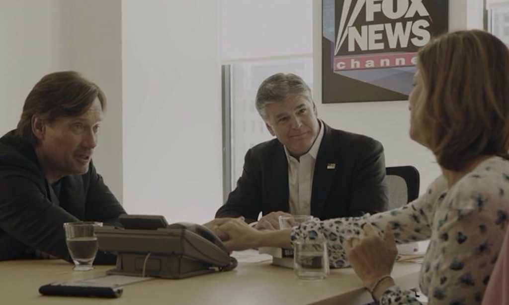 Kevin Sorbo and Sean Hannity in faith-based movie 'Let There Be Light.'