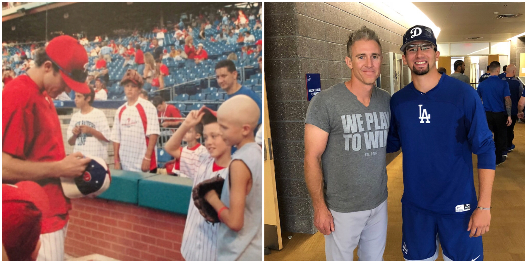 13 Years After Meeting Baseball Hero Chase Utley, This Cancer Survivor