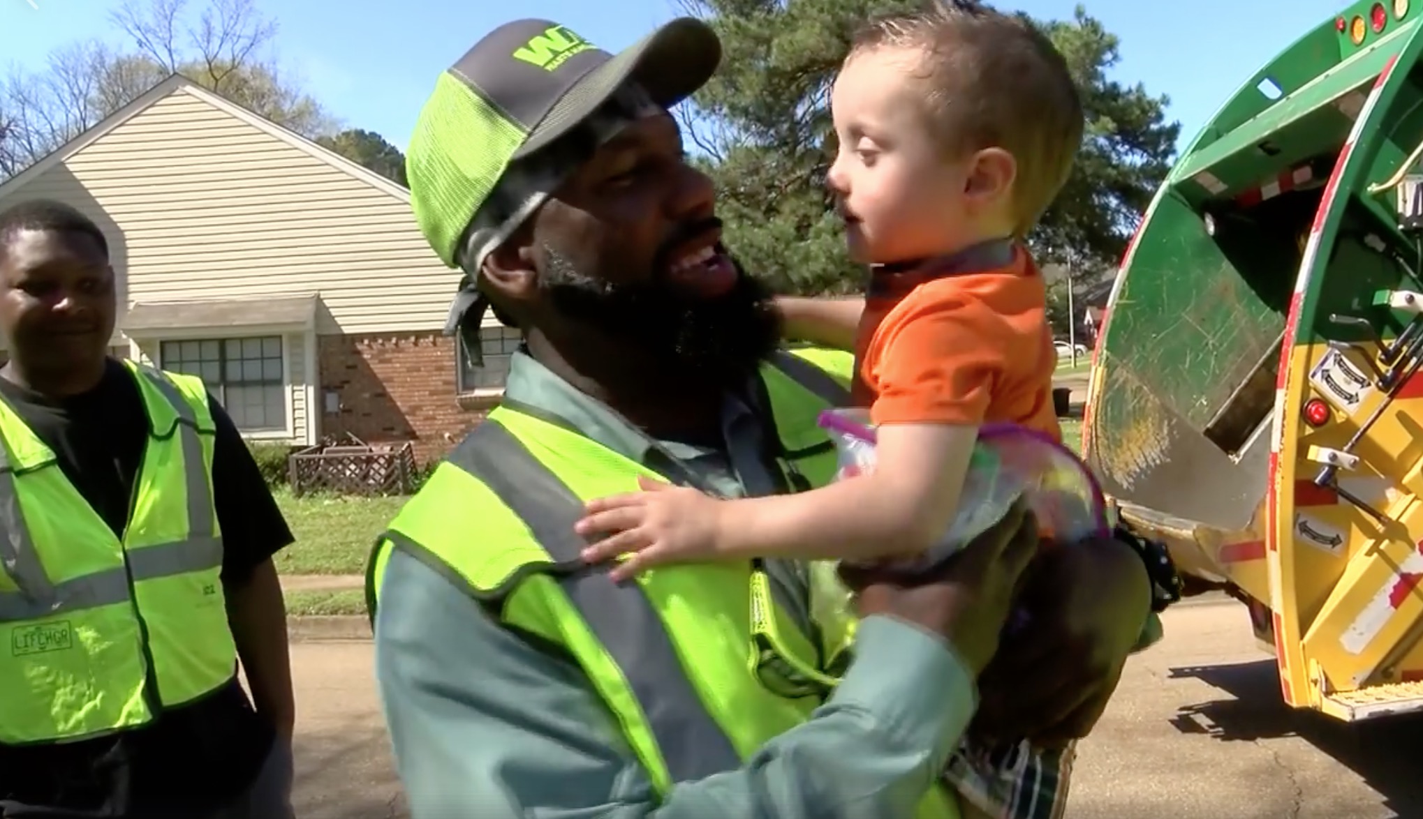 The Adorable Friendship Between a Little Boy and His Garbage Man Will