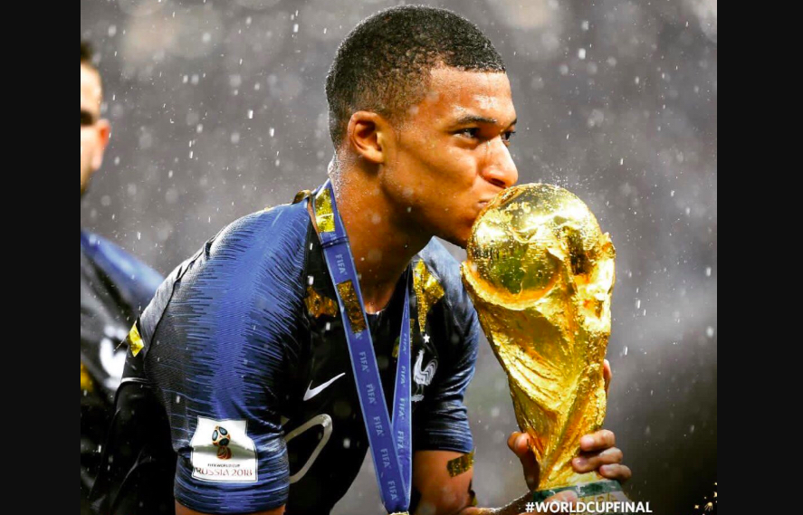 Image source: Kylian Mbappé via Twitter