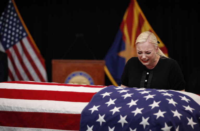 Powerful Photo Captures Meghan McCain’s Emotional Farewell to Beloved