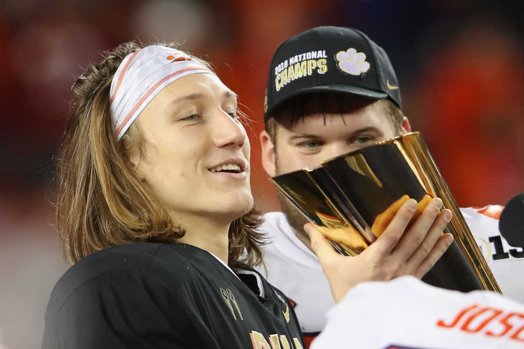 Because Of Gods Grace Clemson Qb Trevor Lawrence Delivers