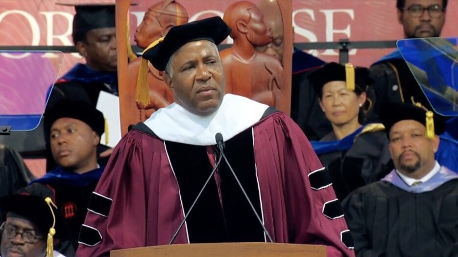 Billionaire Businessman Speaks At Morehouse Commencement, Promises To Pay Off Class of 2019 Debt