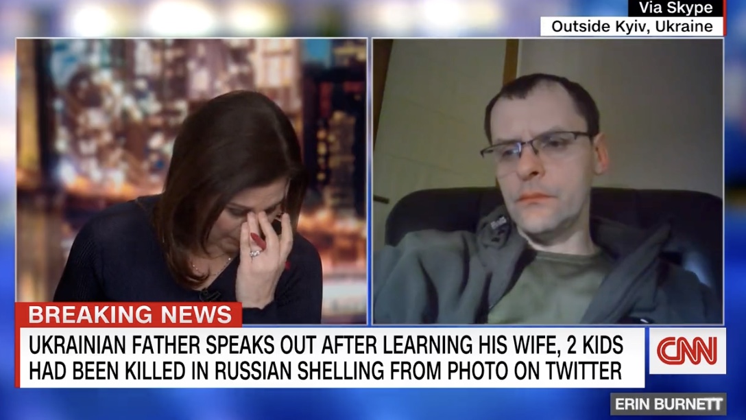 ‘Unbearable Loss’ CNN Anchor Erin Breaks Down in Tears as