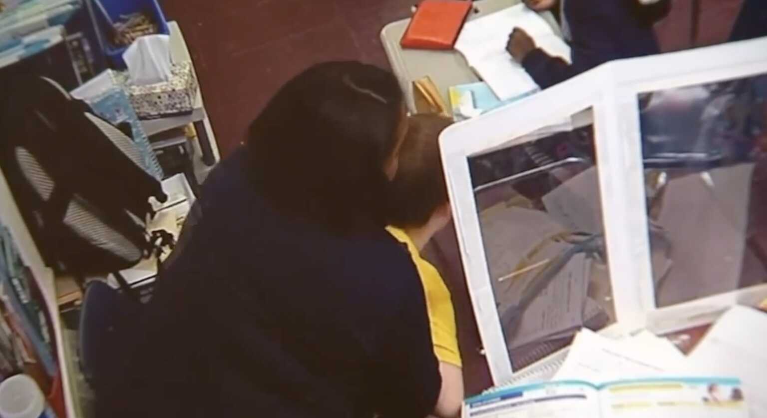 Security Cam Captures Moment Hero Teacher Saves Choking Student’s Life
