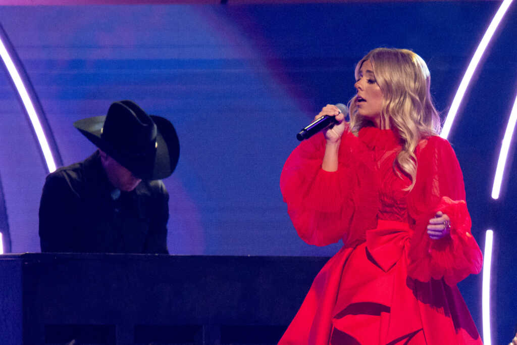 Anne Wilson performs at the K-LOVE Fan Awards at the Grand Ole Opry House in Nashville on Sunday, May 29 (Jason Davis Photography for the K-LOVE Fan Awards)